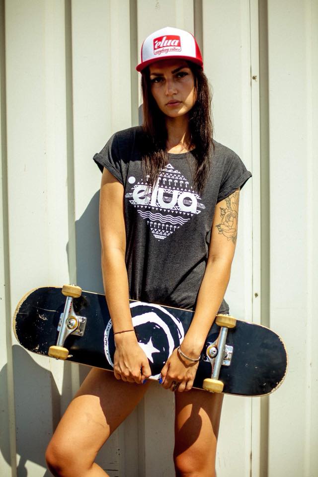 elua - Shirt - the logo // girls